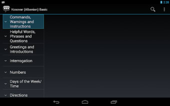 Kosovar (Albanian) Basic Phrases - Works offline0