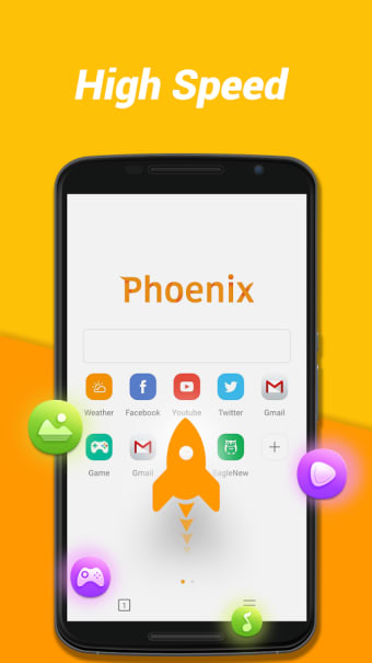 Phoenix Browser -Video Download, Data Saving, Fast2