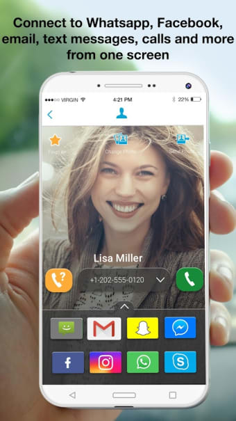 Caller ID, Calls, Phone Book & Contacts: Eyecon