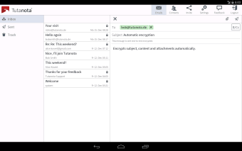 Tutanota: simply secure emails1