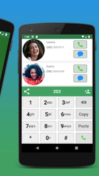 Contacts, Dialer and Phone by Facetocall2