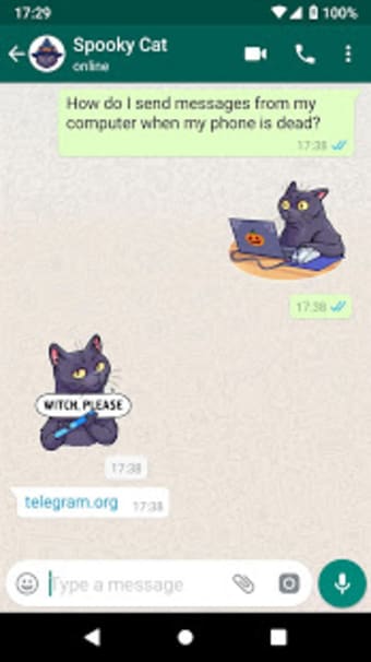 Unofficial telegram stickers for WhatsApp1