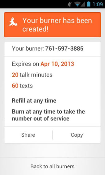 Burner - Smart Phone Numbers3