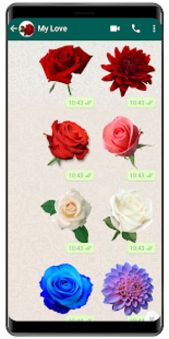 New WAStickerApps Flowers Roses Stickers 20190