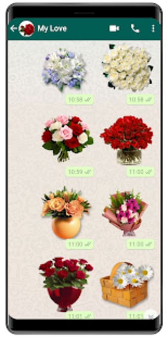 New WAStickerApps Flowers Roses Stickers 20193