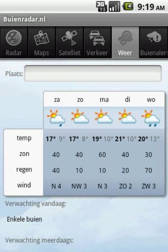 Buienradar.nl Phone0