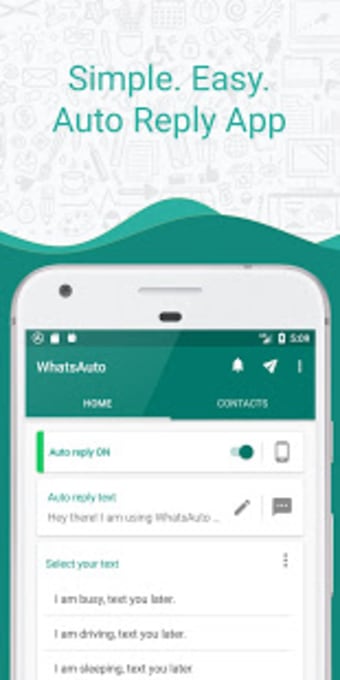 WhatsAuto - Reply App