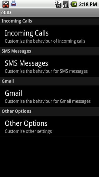 Enhanced SMS and Caller ID0