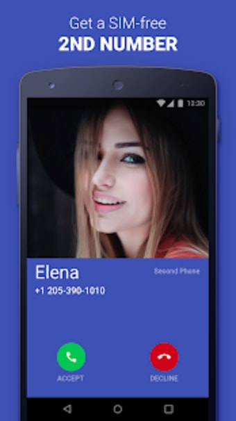 Second Phone Number: private texting & calling app0