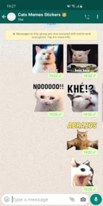 New Funny Cat Memes Stickers WAStickerApps1