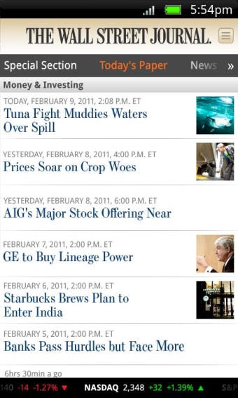 The Wall Street Journal: Business & Market News1