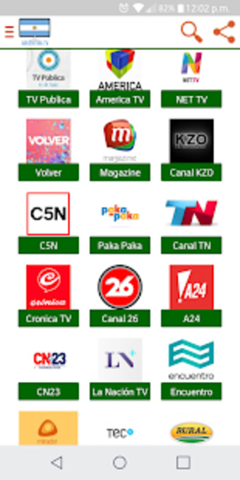 TV Argentina Seal TV Abierta