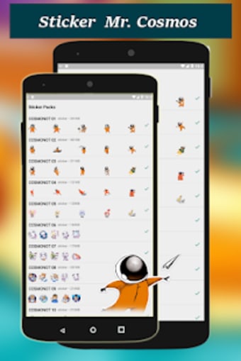 Cosmonaut Sticker For WAStickerapps0