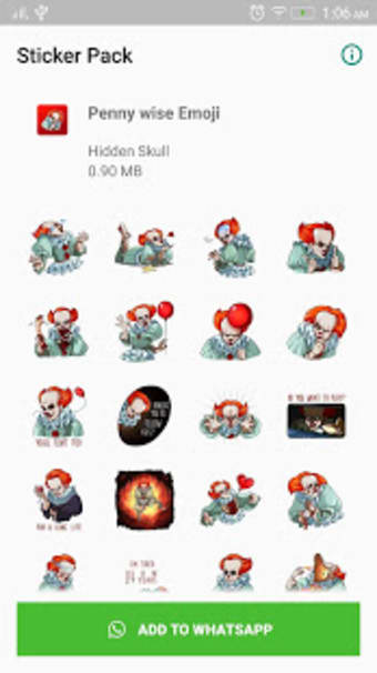 Penny Wise Sticker for WhatsApp1