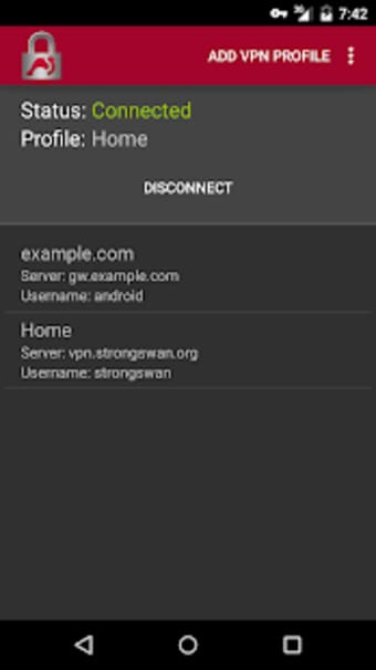 strongSwan VPN Client0