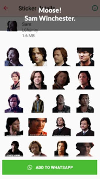 Supernatural Stickers for WhatsApp3