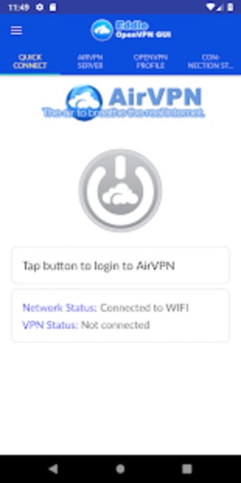 Eddie - AirVPN official OpenVPN GUI1