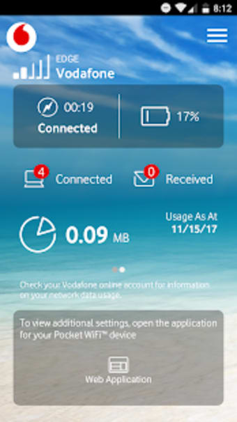 Vodafone Pocket WiFi Monitor3