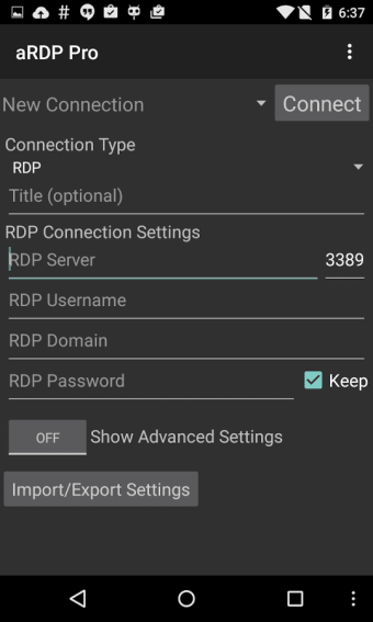 aRDP Pro: Secure RDP Client1