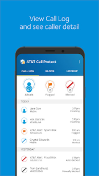 AT&T Call Protect0