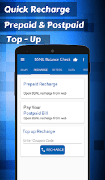 App for BSNL Recharge & BSNL balance check1