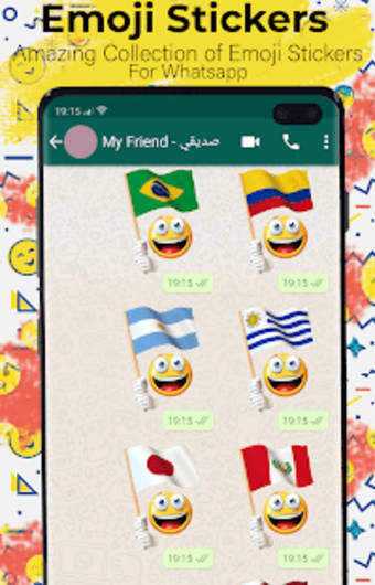 Emoji Stickers For Whatsapp 2019 - WastickerApps0