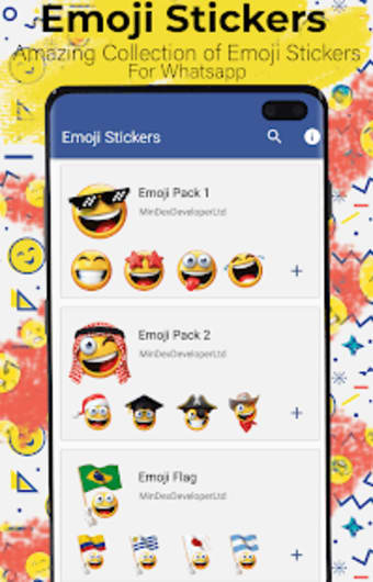 Emoji Stickers For Whatsapp 2019 - WastickerApps1