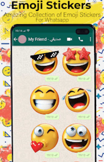 Emoji Stickers For Whatsapp 2019 - WastickerApps3