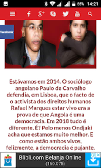 Folha 8 Angola