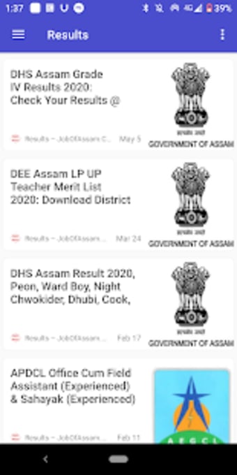 Assam Career Job of Assam0