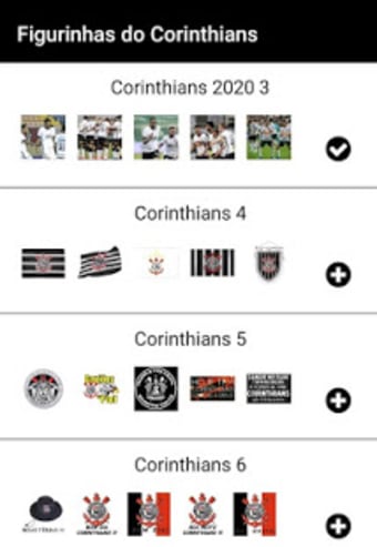 Figurinhas Corinthians0