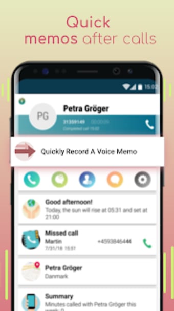 Voice Recorder with Caller ID0