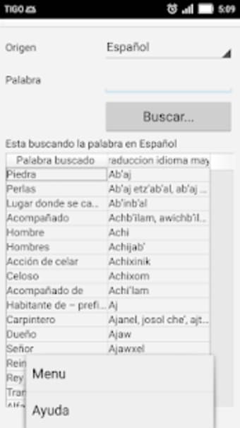 Traductor de idiomas mayas CCDiccionarioMaya0