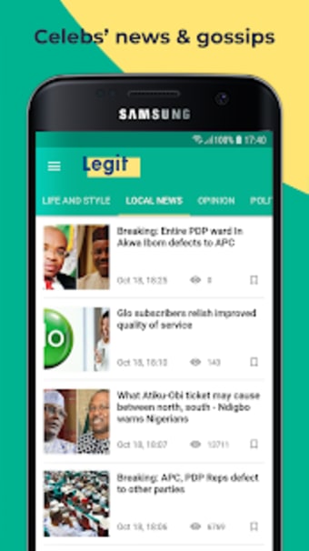 Nigeria News NAIJ Legit.ng: Breaking Latest Legit2