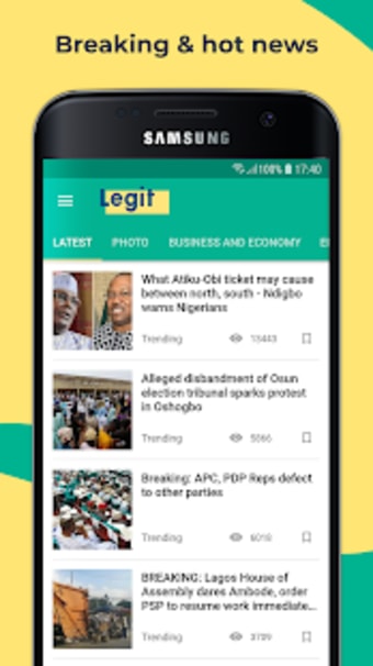 Nigeria News NAIJ Legit.ng: Breaking Latest Legit3