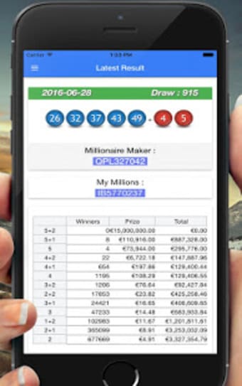 LotteryPro for EuroMillions Lotto0