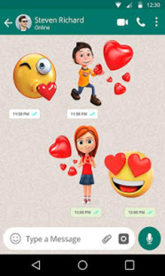 New Love Stickers for whatsapp: WAStickerApps3