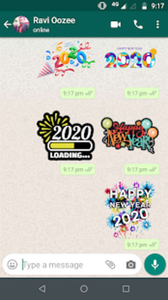 New Year Stickers for WhatsApp 20201