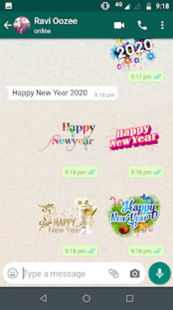 New Year Stickers for WhatsApp 20203