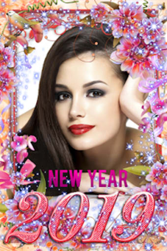 Happy New Year Photo Frame 20192