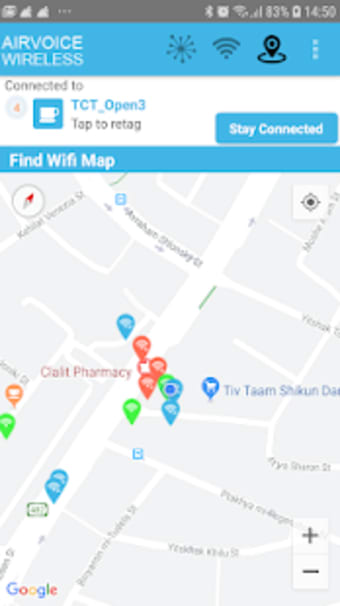 AirVoice Wi-Fi - Free wifi finder & map0