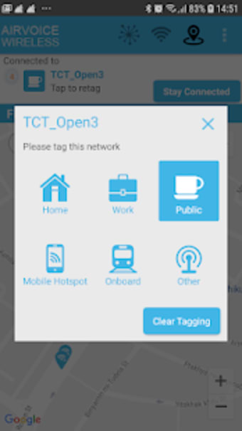 AirVoice Wi-Fi - Free wifi finder & map3