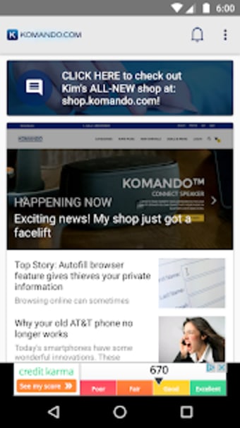 Komando.com App1