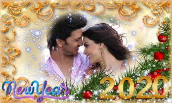 New Year Photo Frame New Year's greetings 20201