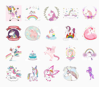 Unicorn stickers 2019 for Whatsapp0