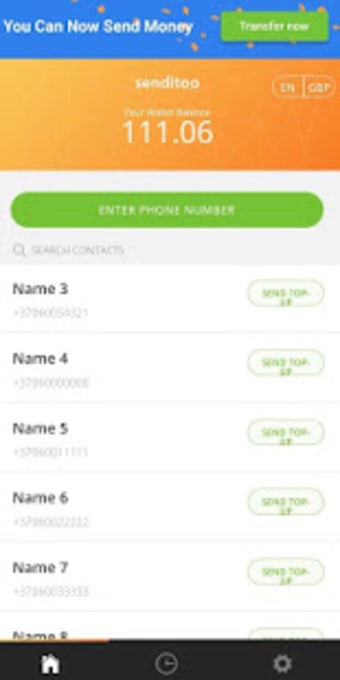 Senditoo - International Mobile Recharge2