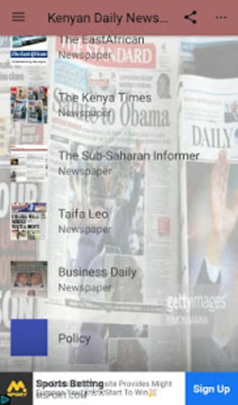 Kenyan Daily Newspapers1