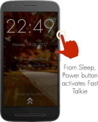 Lock Screen PTT for Zello & VoicePing1