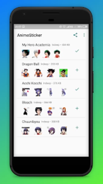 Hot Anime Stickers For Whatsapp WAStickerApps0