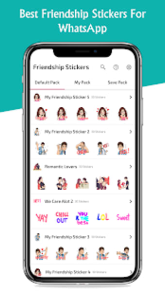 Friendship Stickers for WhatsApp - WAStickerApps2